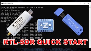 RTLSDR Quick Start Guide  Driver amp Calibration [upl. by Ver553]