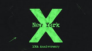 Ed Sheeran  New York Official Lyric Video [upl. by Drageruaeb]