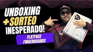 Unboxing Flatface Fingerboards Mike Schneider  Sorteo Inesperado 😱 [upl. by Yecak323]