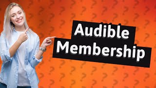 How much does Audible cost per month [upl. by Nyltiak]