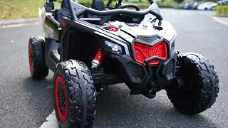 2x24V 4x4 Can Am Maverick 2 Seater Ride on UTV for Kids [upl. by Thane]