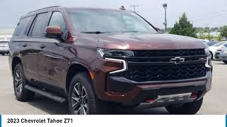 2023 Chevrolet Tahoe Z71 Auburn Metallic in Chattanooga T23307A [upl. by Yellehs]