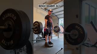 Deficit Deadlift strengthandconditioning lifting [upl. by Brothers352]