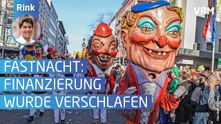 Stadt hat Finanzierung des Rosenmontagszugs verschlafen [upl. by Gerk]