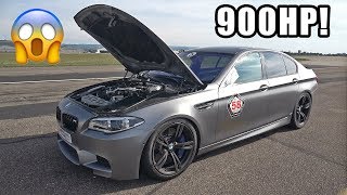 900HP BMW M5 F10 Gorilla Performance  Revs amp Accelerations [upl. by Anaoy]