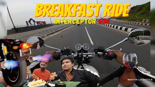 Weekend Breakfast Ride  Interceptor 650  rohithpalisetti interceptor650 vizag travel food [upl. by Jackelyn]