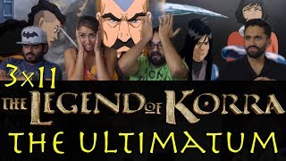 The Legend of Korra  3x11 The Ultimatum  Group Reaction [upl. by Ayikin]