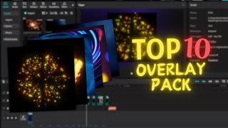 10 INSANE Overlays For CapCut Editing 🔥👀 [upl. by Hanauq541]