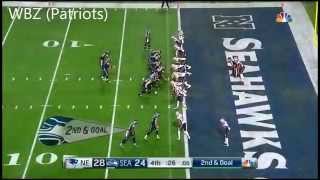 Malcolm Butler Super Bowl Interception Radio Calls [upl. by Ailugram]