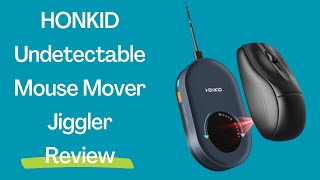 HONKID Undetectable Mouse Mover Jiggler with ONOff Switch and USB Port DriveFree Review [upl. by Sumer]