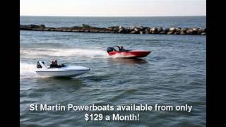 Mini Speed Boats for Sale  St Martin Powerboats [upl. by Namzed]