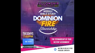 Dominion Fire  The Stewardship of your Destiny Assignment [upl. by Howzell675]