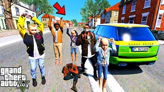 GTA 5 New Franklins Family Trip To England GTA 5 Real Life StoryTelling Mods 27 [upl. by Henka134]