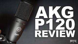 AKG P120 Condenser Mic Review  Test [upl. by Tnecnivleahcim]