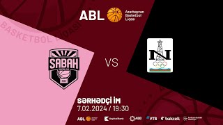 ABL 20232024  SABAH BK VS NEFTÇİ İK  7022024  14CÜ TUR [upl. by Ainirtac835]