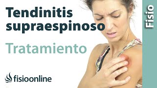 Tendinitis del supraespinoso  Tratamiento con ejercicios automasajes y estiramientos [upl. by Tuneberg820]