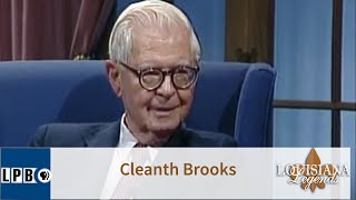 Cleanth Brooks  Louisiana Legends [upl. by Yadrahs540]