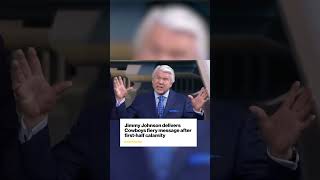 👀🔥Jimmy Johnson delivers Cowboys fiery message after firsthalf calamity shorts [upl. by Haynor]