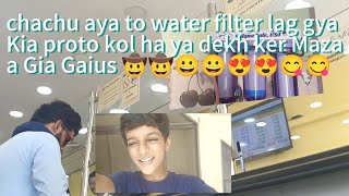 water filter lag gya ha [upl. by Halyhs229]