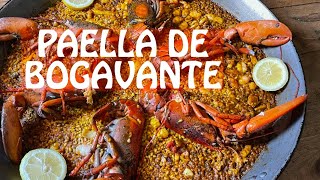 PAELLA DE BOGAVANTE  La mejor Paella Valenciana de Marisco [upl. by Xuagram158]