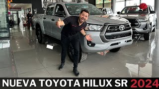 NUEVA TOYOTA HILUX SR 2024  Tan indestructible como siempre [upl. by Cleodell]