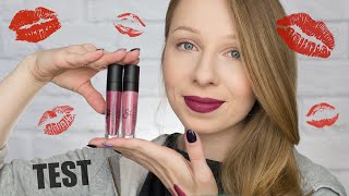 💋 TEST NA ŻYWO  Golden Rose MATOWA POMADKA W PŁYNIE  Longstay Liquid Matte Lipstick 💋 [upl. by Eentruoc955]