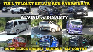 full telolet selain bus pariwisata  mobil tci juragan muda zain arvi elf cortas dump truck [upl. by Yoho]