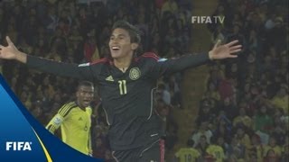 Rivera double lifts Mexico over hosts [upl. by Ytoc435]