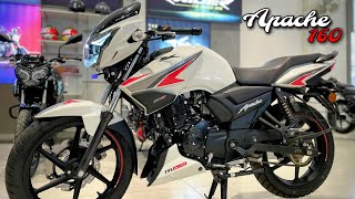 2025 Apache 160🚀  TVS Apache 160 2v Bluetooth Model Detailed Review Harsh verma [upl. by Ayra325]