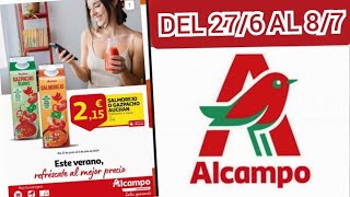 🇪🇦⚡SUPER OFERTAS ALCAMPO VALIDO DEL 27 de JUNIO AL 8 DE JULIO de 2024 [upl. by Martelle84]