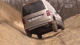 VW Caddy Alltrack Ladewunder im OffroadAnzug  Vorfahrt  auto motor und sport [upl. by Siuraj20]