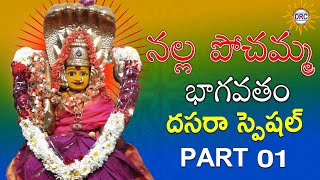 Nalla Pochamma Bhagavatam Part1  Telangana Devotional [upl. by Anagrom]