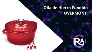 Opinión sobre la Olla de Hierro Fundido OVERMONT [upl. by Gilberte739]