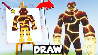 NOOB vs PRO DRAWING BUILD COMPETITION in Minecraft Episode 13 [upl. by Nessim]