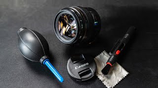 How To Deep Clean The Canon EF 85mm f18 USM Lens [upl. by Carlotta]