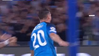 Piotr Zielinski goal vs Liverpool  Napoli vs Liverpool [upl. by Charlton973]