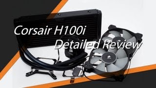 Corsair H100i Unboxingreviewoverclock delid 3570k [upl. by Gillman]