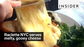 Raclette NYC has incredible cheese [upl. by Betz]