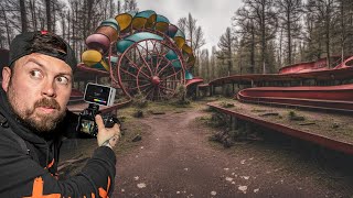 Best Abandoned Theme Park in the UK  WE WENT ON THE RIDES [upl. by Llekram]