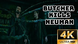 Butcher KILLS Neuman After Getting His New POWERS  The Boys Season 4 Finale [upl. by Oiramad]