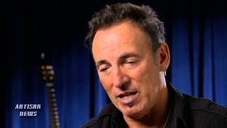 BRUCE SPRINGSTEEN TALKS SANDY DEVASTATION AND REASON FOR 121212 BENEFIT CONCERT [upl. by Marybella65]