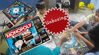 Monopoly Ultimate Banking  Unboxing amp Review  Family Board Game  Electronic Banking Unit  Games [upl. by Roux]