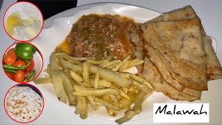 Malawah Somali Pancake  Homemade Easy Recipe [upl. by Alletse]