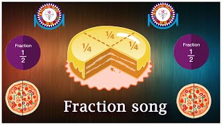 Fraction Song  Proper ImproperMixed Like Unlike Unit and Equivalent fractions [upl. by Annaer]