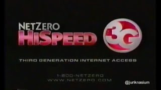 quotNetZero DialUp High Speed 3G Commercialquot 2005 Lost Media 2000s Commercial [upl. by Cogswell]