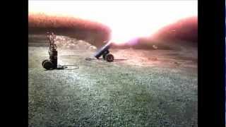 Oxy Acetylene Cannon  Big Explosive Bang [upl. by Storer]