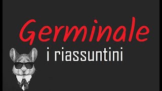 I RIASSUNTINI  GERMINALE  BookTopics [upl. by Aneloj]