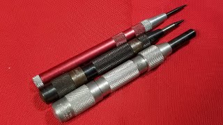 Automatic Center Punch Review amp Comparison [upl. by Ailehpo]