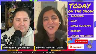 WNBA Playoffs Adrian Wojnarowski RETIRES Lakers JerseysOffseason LOADED Show [upl. by Sherfield]