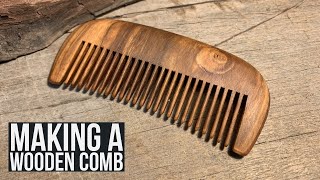 How to make a wooden comb [upl. by Xena]